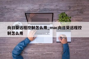 向日葵远程控制怎么用_mac向日葵远程控制怎么用